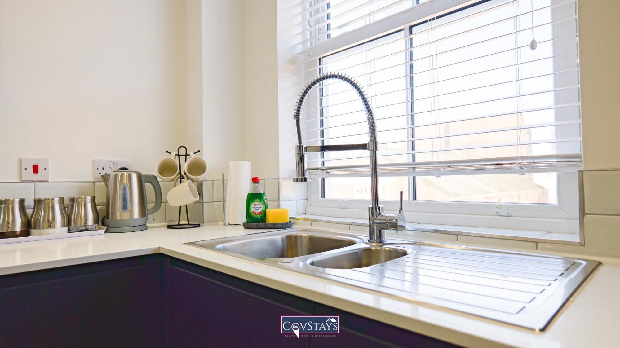 Appartement Old Silk - Serviced And 2-beds In Centre By Covstays Coventry